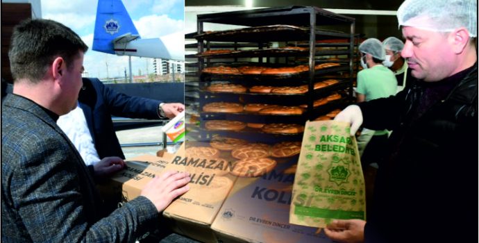 Aksaray’da 15 Bin Aileye Ramazan Pidesi ve Tahinli Pide Desteği