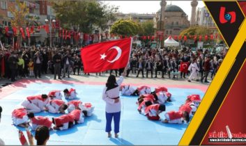 Aksaray’da 29 Ekim Cumhuriyet Bayramı