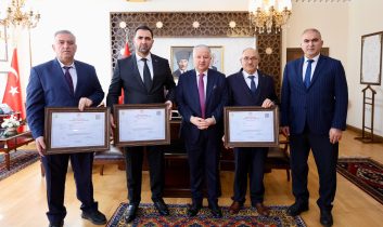 Aksaray’da Birlik Başkanlarına “Birinci Derece Tarımsal Örgüt Belgesi” Takdim Edildi