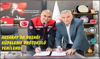 Aksaray’da Buzağı Küpeleme Protokolü Yenilendi