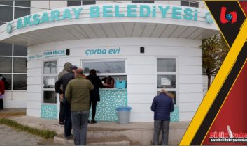 Aksaray’da Günlük 2 Bin 500 Çorba Dağıtılıyor
