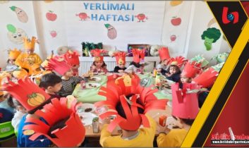 Aksaray’da Minik Öğrenciler Yerli Mal Haftasını Kutladılar