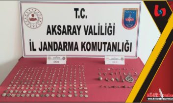 Aksaray’da Tarihi Eser Kaçakçıları Yakalandı