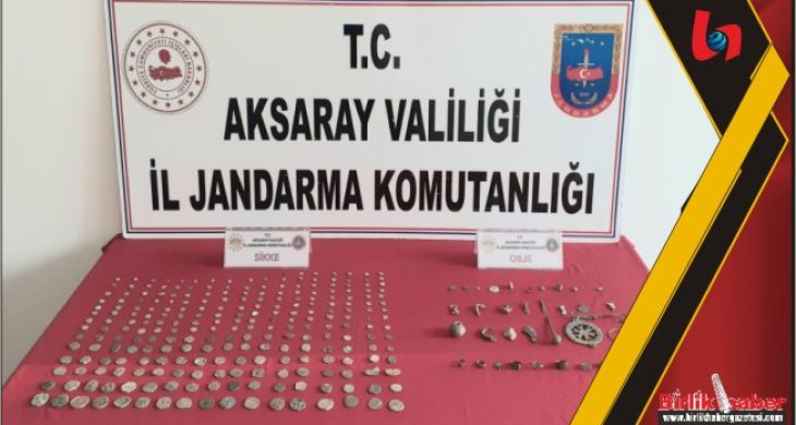 Aksaray’da Tarihi Eser Kaçakçıları Yakalandı