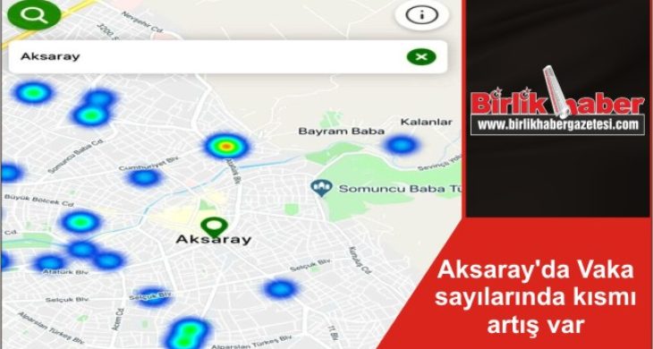 Aksaray’da Vaka sayılarında kısmı artış var