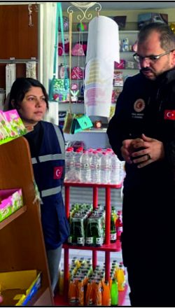 Aksaray’da mart ayı denetimlerinde yüzlerce işletme kontrol edildi