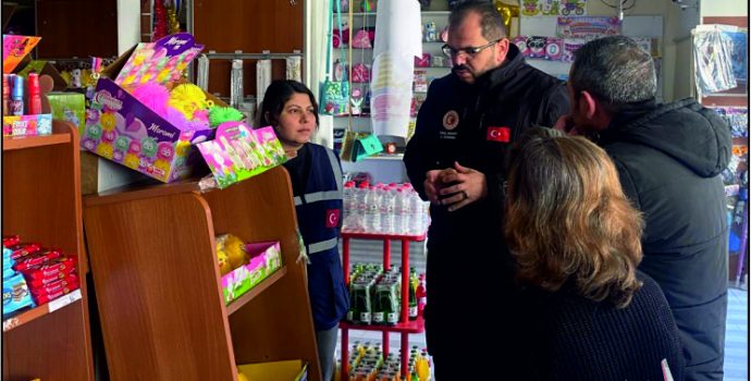 Aksaray’da mart ayı denetimlerinde yüzlerce işletme kontrol edildi