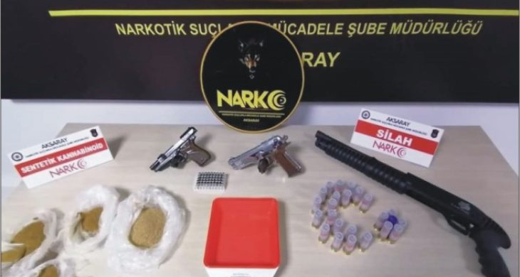 Aksaray’da uyuşturucuya geçit yok: 4 tutuklama