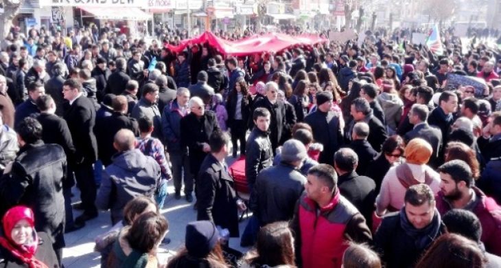 Aksaray’da Özgecan Yürüyüşü