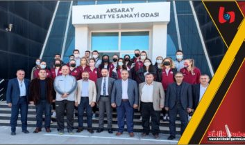 Aksaray’ın Sultanları ATSO’yu Ziyaret Etti