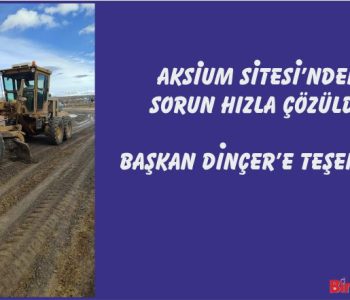 Aksium Sitesi’ndeki Sorun Hızla Çözüldü: Başkan Dinçer’e Teşekkür!