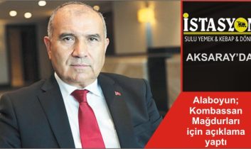Alaboyun; Kombassan Mağdurları için açıklama yaptı