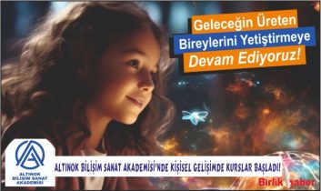 Altınok Bilişim Sanat Akademisi’nde Kişisel Gelişimde Kurslar Başladı!