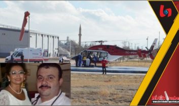 Ambulans helikopterle Ankara’ya sevk edildi
