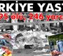 Ölü sayısı 95’e yükseldi