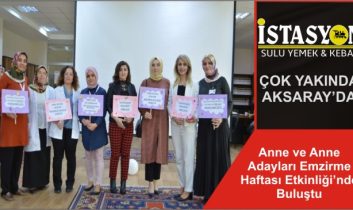 Anne ve Anne Adayları Emzirme Haftası Etkinliği’nde Buluştu