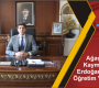 Ağaçören Kaymakamı Erdoğan, Eğitim Öğretim Yılı Mesajı