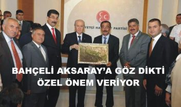 Bahçeli; Aksaray’da ısrarlı