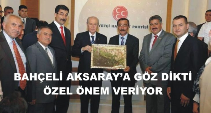 Bahçeli; Aksaray’da ısrarlı