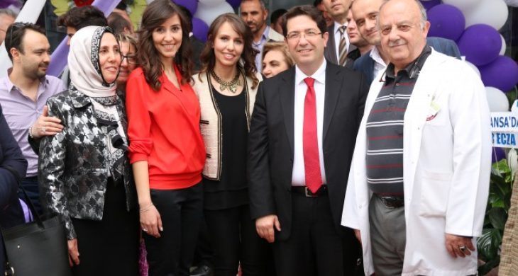 Başkan Yazgı, Eczane Açılışı Yaptı