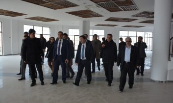 Başkan Yazgı, Seyir Terasında İncelemelerde Bulundu