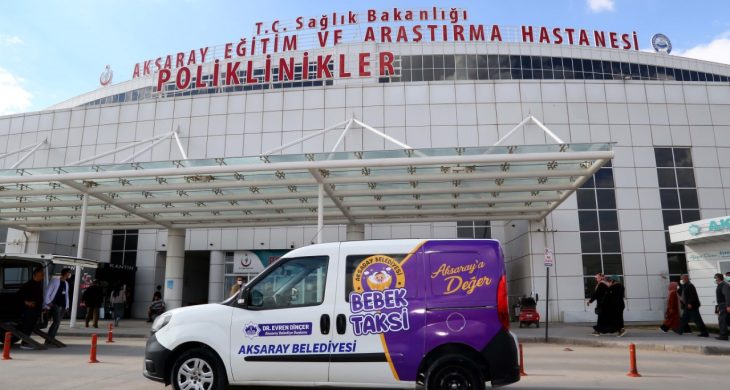 Aksaray’da Bebek Taksi Ailelerin Yüzünü Güldrürüyor