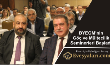 BYEGM’nin Göç ve Mültecilik Seminerleri Başladı
