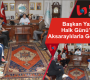 Başkan Yazgı, Halk Günü’nde Aksaraylılarla Görüşüyor