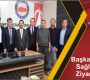Başkan Yazgı, Sağlık-Sen Ziyaret Etti