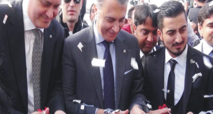 Beşiktaş Kulübü Başkanı Fikret Orman Aksaray’da