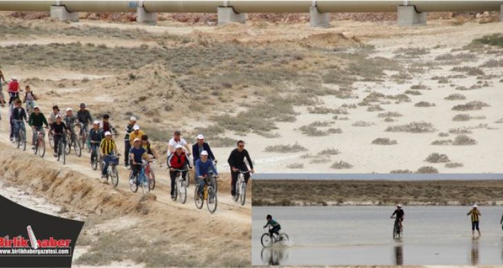 Birinci Tuz Gölü Bisiklet Şenliği Yapıldı
