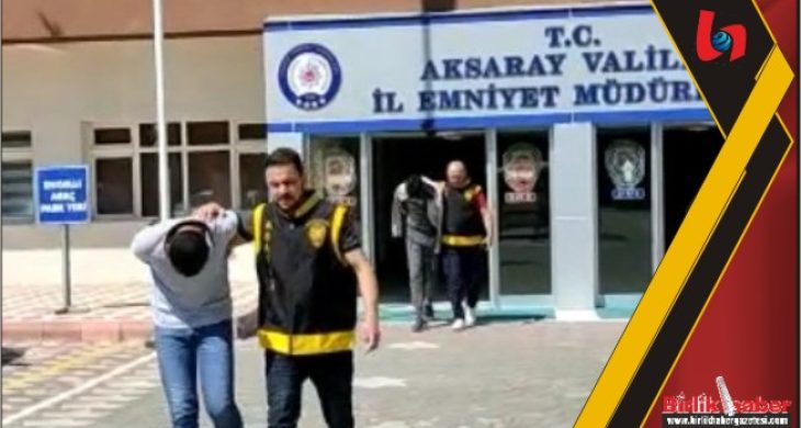 Aksaray’da Bisiklet Hırsızları tutuklandı