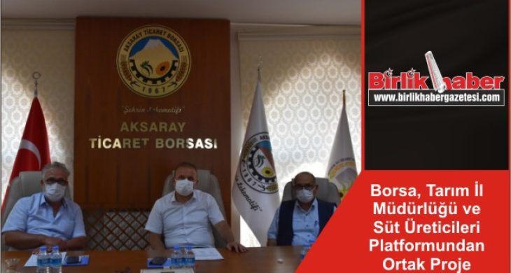 Borsa, Tarım İl Müdürlüğü ve Süt Üreticileri Platformundan Ortak Proje