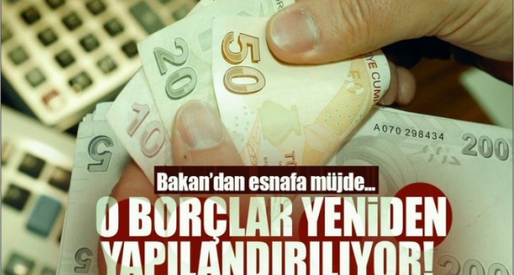 Borçlar yeniden yapılandırılıyor…