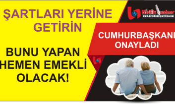Bunu Yapan Hemen Emekli Olacak!