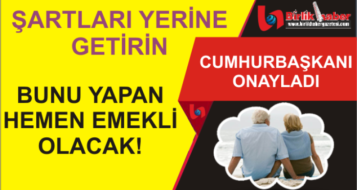 Bunu Yapan Hemen Emekli Olacak!