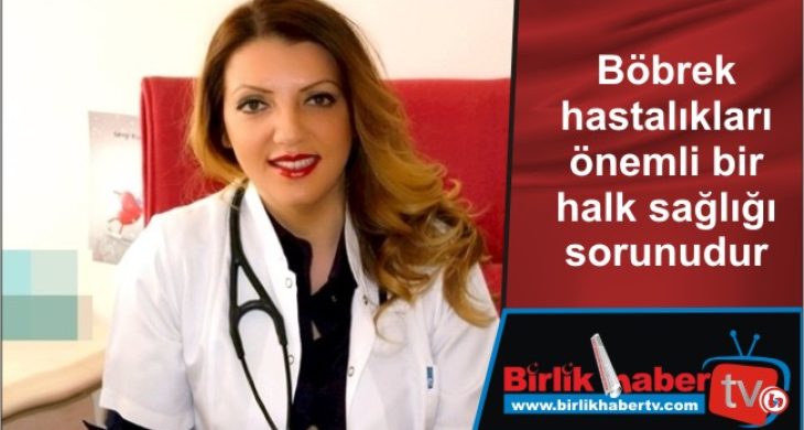 Böbrek hastalıkları önemli bir halk sağlığı sorunudur