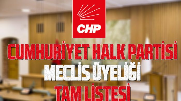 CHP Aksaray Meclis Üyesi Adaylarını Açıkladı