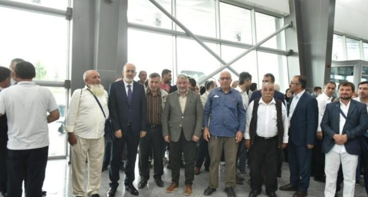 Çorum’dan İlk Hac Kafilesi Uğurlandı