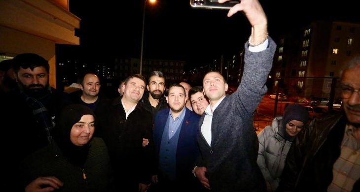 Cumhuriyet Mahallesinden Dinçer’e Büyük Destek