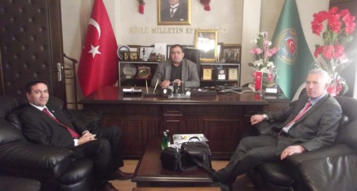 GÜMÜŞSOY, Ziraat Odası Başkanı KOÇAK’ı ziyaret etti