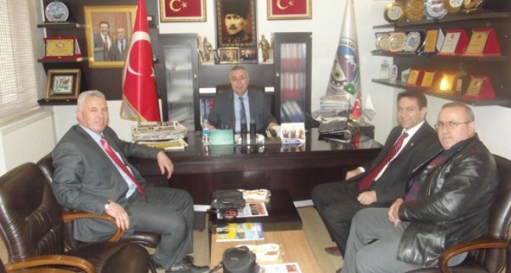 Lokman Gümüşsoy Ticaret Borsasını ziyaret etti