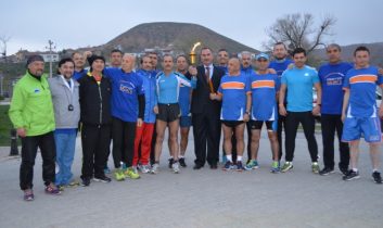 Sağlık için Aksaray da Koştular