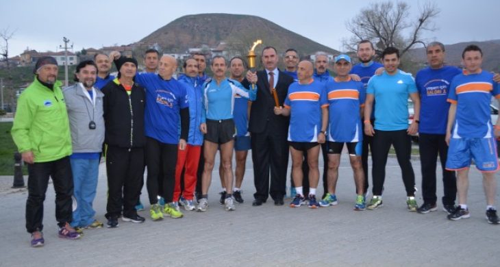 Sağlık için Aksaray da Koştular