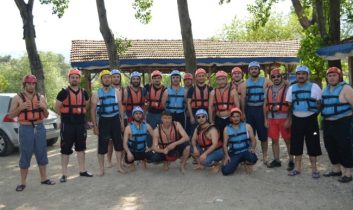 Akted Üyeleri Köprülü Kanyonda Rafting Yaptı