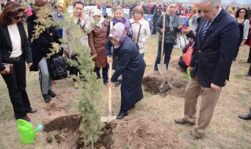 Yeşil Aksaray çalışmalarına hanım eli değdi