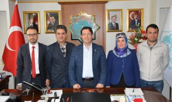 Eczacılar Başkan Yazgı’yı Ziyaret Etti