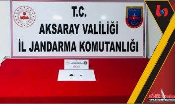 Defineci 2 adet tarihi eserle yakalandı