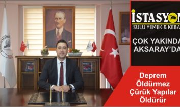 Deprem Öldürmez Çürük Yapılar Öldürür