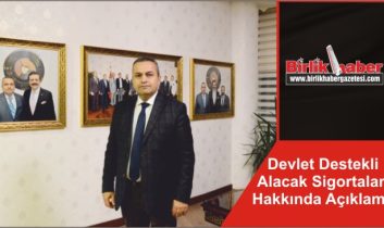 Devlet Destekli Alacak Sigortaları Hakkında Açıklama